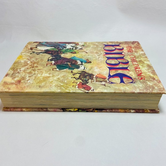 The Children's Bible Golden Press Illustrated Stories Vintage 1965 Hardcover - Picture 5 of 13